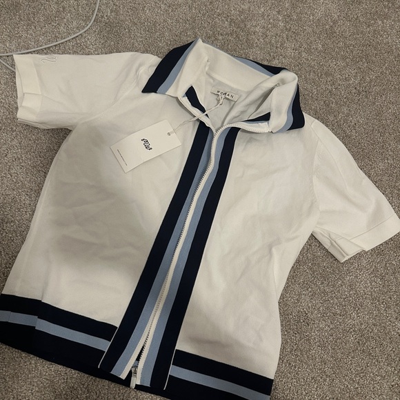 Malbon Golf Women’s Striped Polo - Picture 1 of 3